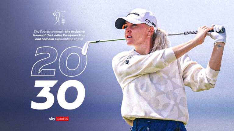 Solheim Cup and Ladies European Tour to remain live on Sky Sports until at least 2030 in extended partnership | Golf News