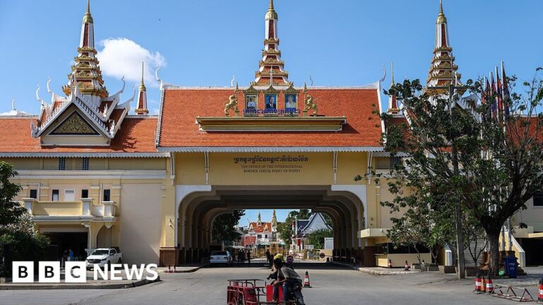 Thailand bombs near Poipet casino hub on Cambodian border
