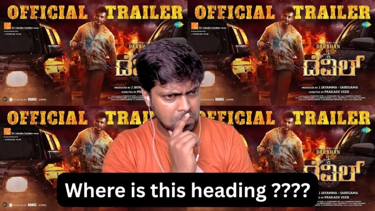 The Devil – Official Trailer Reaction | #darshan #dboss #ajaneeshloknath Rachana Rai | Mr Earphones