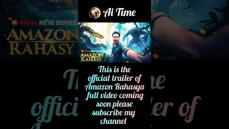 The Official Trailer Amazon Rahasy | #Aitime #officialtrailer #amazonrahasy