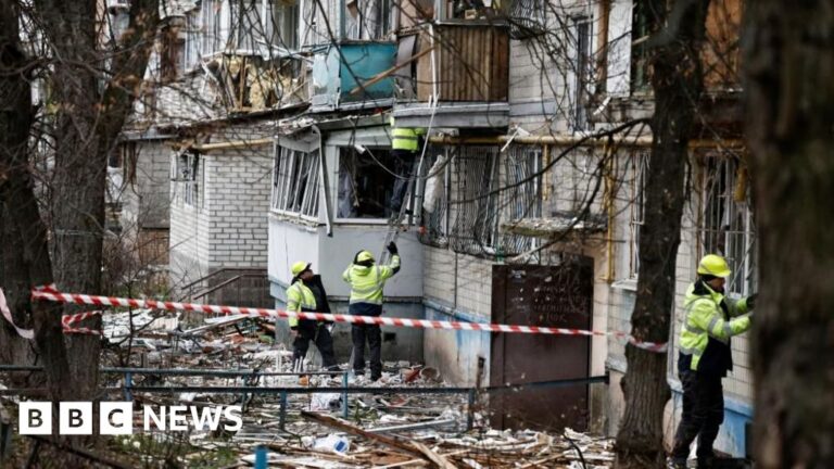 Three killed after Russia launches ‘massive’ attack across Ukraine