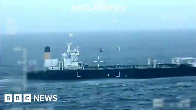 US seizes vessel in international waters off Venezuela’s coast, officials say