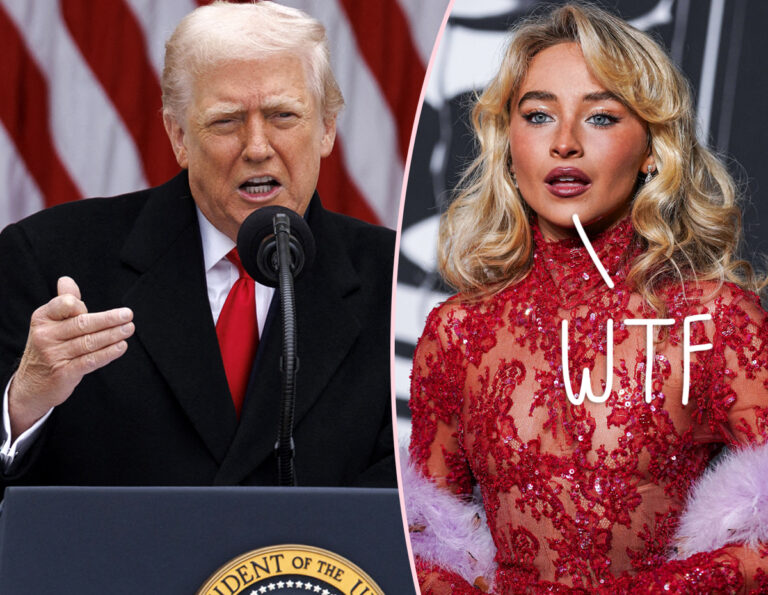 White House Calls Sabrina Carpenter ‘Stupid’ After She Slams ‘Evil’ Trump Admin Propaganda For Using Her Music To Push ‘Inhumane Agenda’