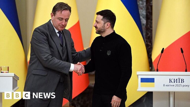 Zelensky appeals to EU leaders facing crunch decision on Russia’s frozen cash