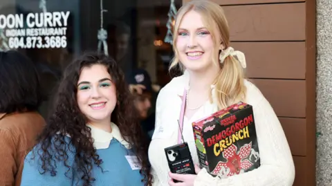 Getty Images Guests attend Stranger Things 5: The Finale Fan Screenings at The Park Theatre on December 31, 2025 in Vancouver, British Columbia.