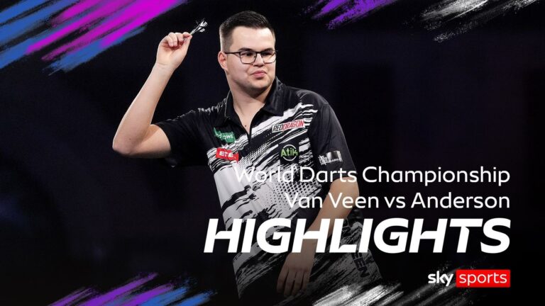 Van Veen overcomes Anderson in classic to reach maiden final