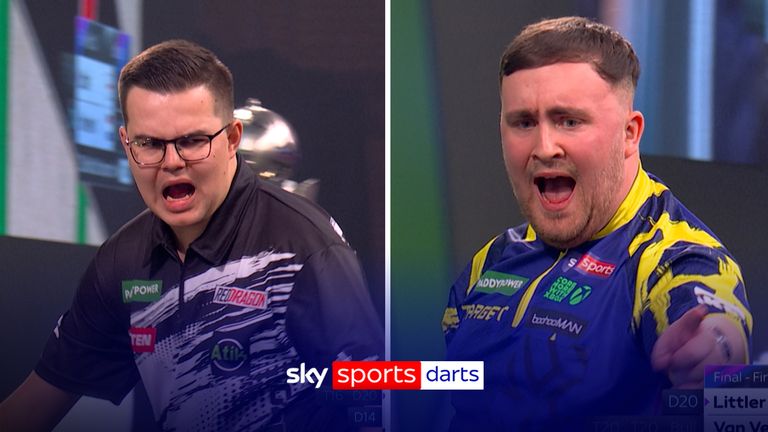 Littler wins second set