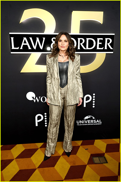 stars attending Law and Order 25th anniversary celebration