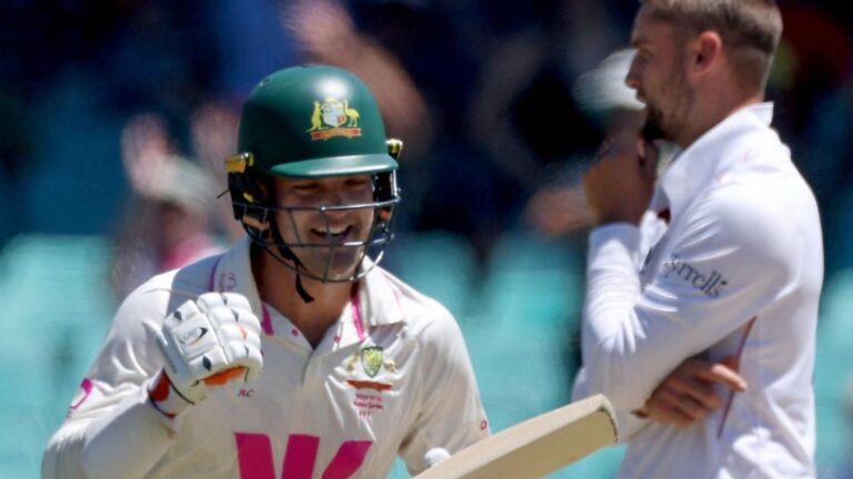 The Ashes: Australia win series 4-1 after earning nervy five-wicket win over England on final day in Sydney | Cricket News