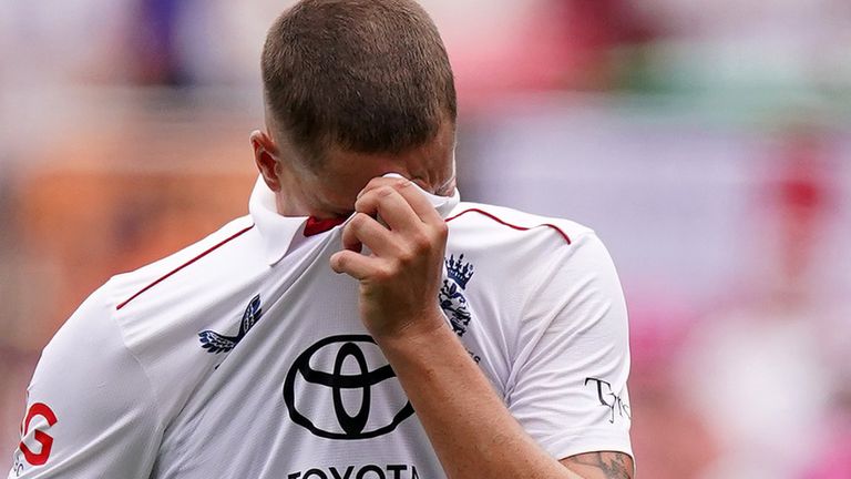 England seamer Brydon Carse has at times appeared to struggle with the role he has been asked to play with the ball