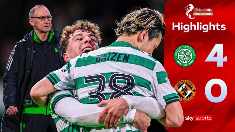 Celtic 4-0 Dundee United