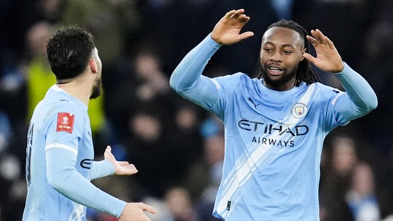 Antoine Semenyo scored on his Man City debut