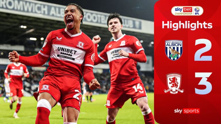 West Brom make impressive comeback… but Boro snatch late winner!