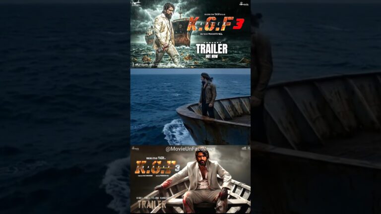 K.G.F: Chapter 3 – Official Trailer / Rocking Star Yash / Kgf 3 New Teaser Trailer | South Movie