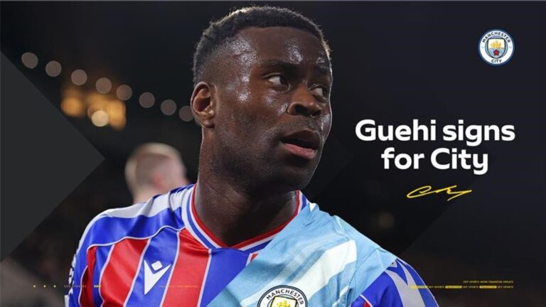 Marc Guehi: Man City sign defender from Crystal Palace for an initial £20m as spending reaches £425m in 12 months | Football News