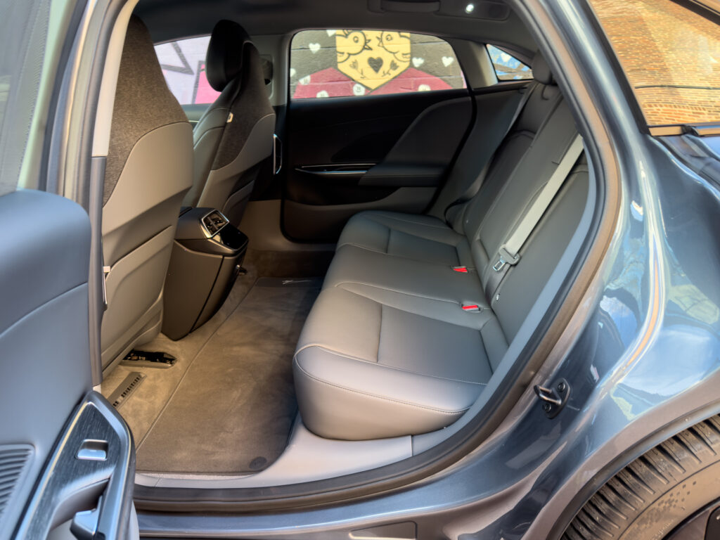 Lucid Air back seat