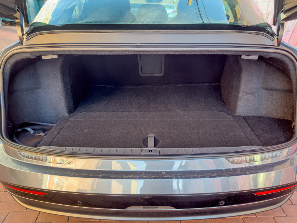 Lucid Air trunk