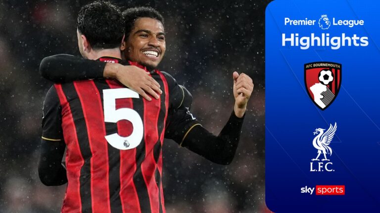 Late drama! Liverpool drop MORE points as Bournemouth snatch last-gasp win