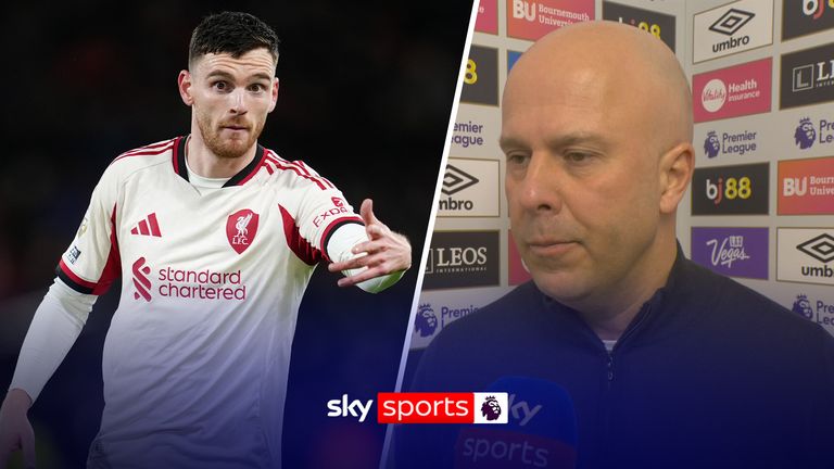 Arne Slot on Andrew Robertson