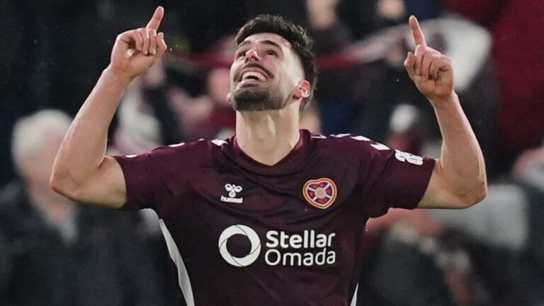Hearts 2 – 2 Celtic