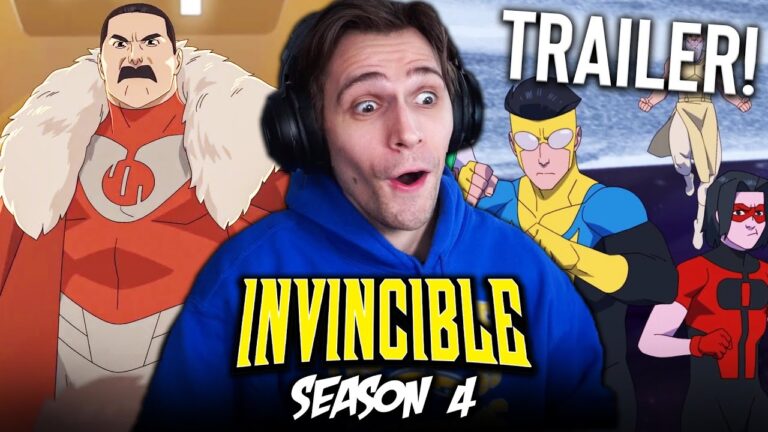 Invincible – Season 4 Official Trailer REACTION!!
