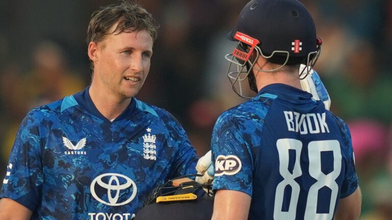 Sri Lanka vs England, third ODI: Harry Brook and Joe Root fire unbeaten centuries as tourists claim 53-run win in series decider | Cricket News