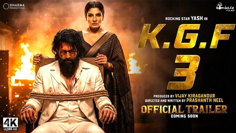 K.G.F: Chapter 3 – Official Trailer | Rocking Star Yash | Kgf 3 New Trailer | Kgf 3 Movie Trailers