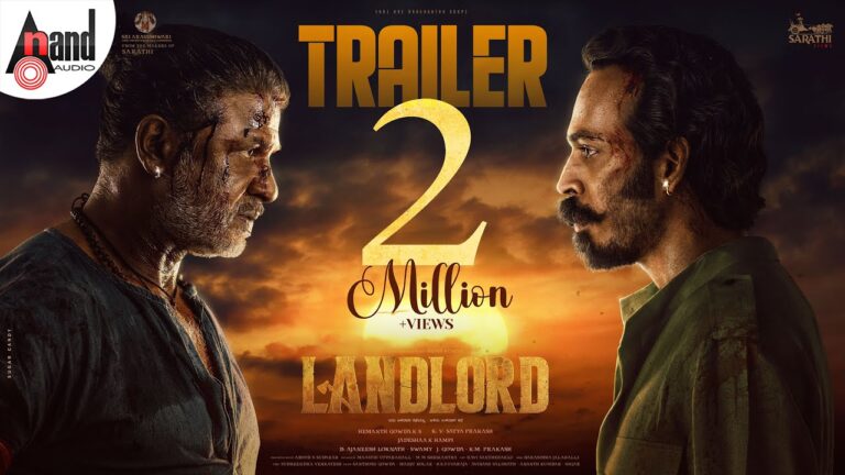 Landlord Official Trailer | Vijaya Kumar | Rachita Ram | B Ajaneesh Loknath | Jadeshaa K Hampi