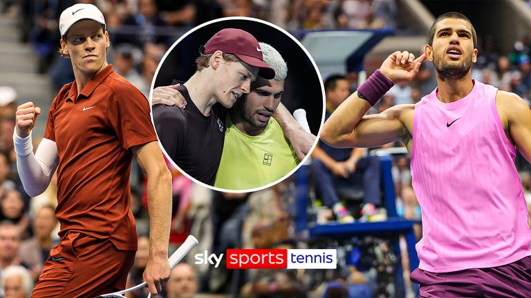 The best points shared between the world’s best players, Carlos Alcaraz and Jannik Sinner