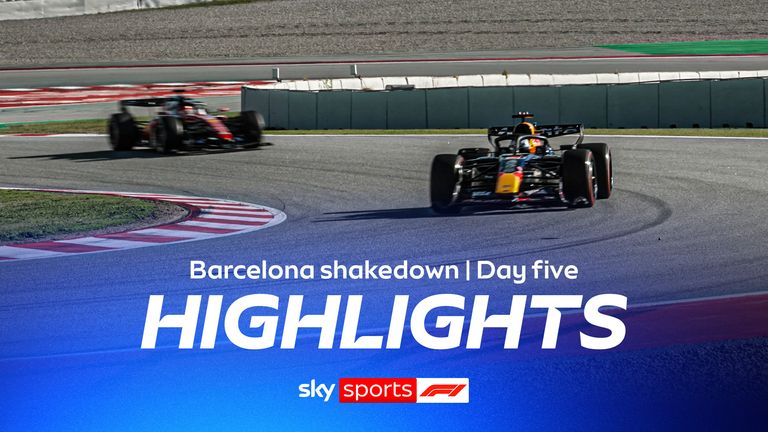 Watch morning highlights from day five of the shakedown as teams run their cars at the Barcelona test.