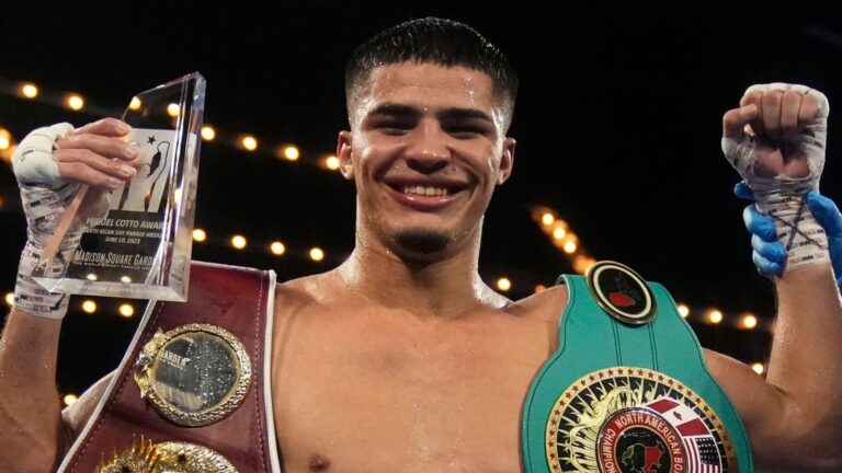 Xander Zayas fights to become the youngest unified world champion in the sport | Boxing News