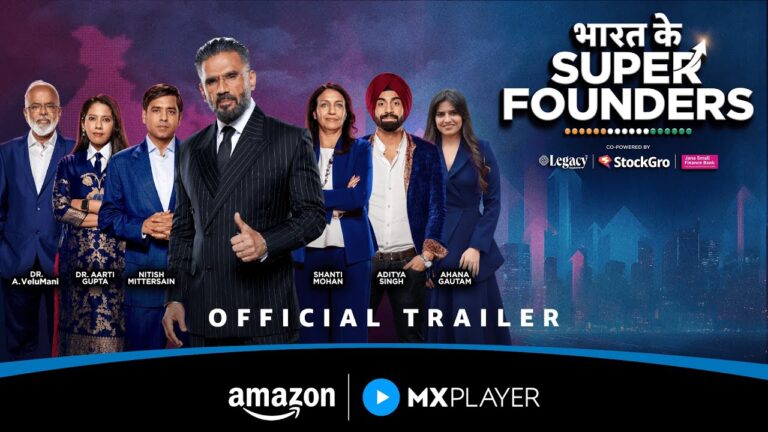 Bharat Ke Super Founders – Official Trailer | Suniel Shetty, Dr. A. Velumani | Amazon MX Player