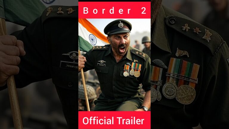 Border 2 – Official Trailer | Sunny Deol | Varun Dhawan |  Shetty | In 2025 #bollywood #ytshorts