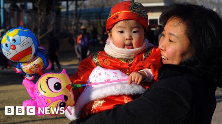 China’s population falls for fourth straight year
