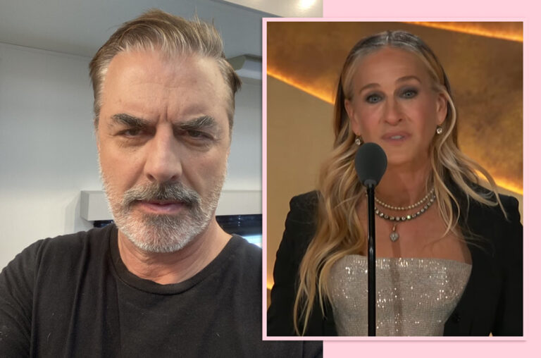 Chris Noth Can’t Handle People Talking About His SHADY Sarah Jessica Parker Comment! So Mr. Big Of Him!