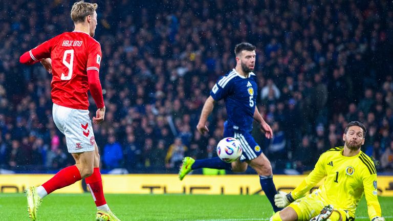 Craig Gordon's only competitive appearances this season have been for Scotland