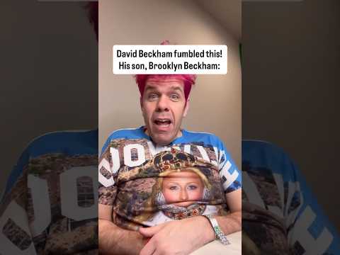 David Beckham Fumbled This! His Son, Brooklyn Beckham: