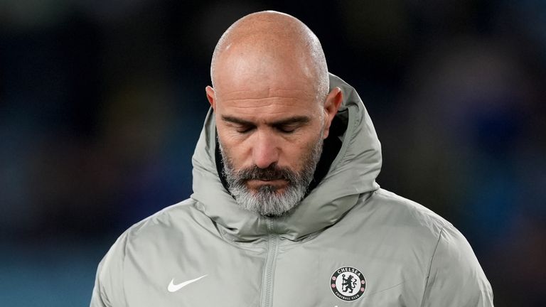 Chelsea manager Enzo Maresca after the Premier League match at Elland Road, Leeds. Picture date: Wednesday December 3, 2025.