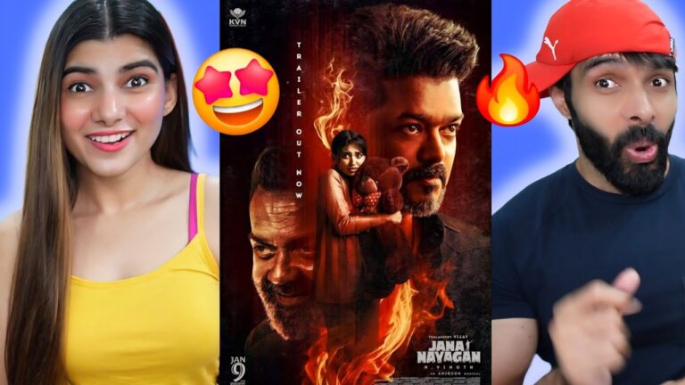 Jan Neta – Official Trailer Reaction | Thalapathy Vijay | Pooja Hegde | H Vinoth | Anirudh | KVN