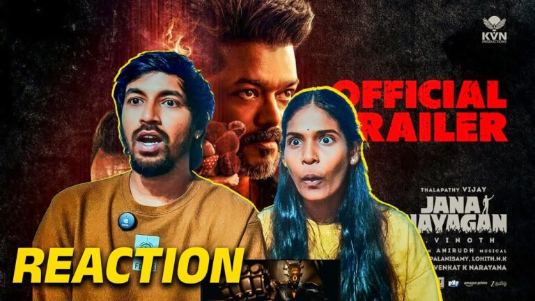 Jana Nayagan – Official Trailer REACTION! | Thalapathy Vijay | Pooja Hegde | H Vinoth | Anirudh