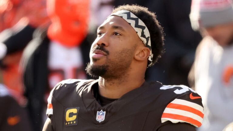 Myles Garrett breaks NFL single-season sack record and surpasses Michael Strahan and TJ Watt | NFL News