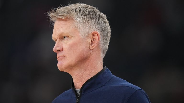 Golden State Warriors head coach Steve Kerr (Associated Press)
