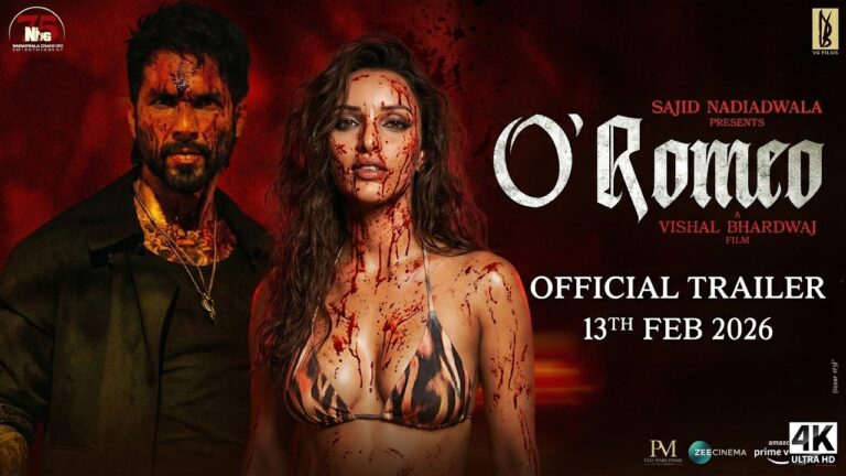 O’ROMEO : Official Trailer | Shahid Kapoor, Tripti Dimri | Vishal Bhardwaj | T-series 2026