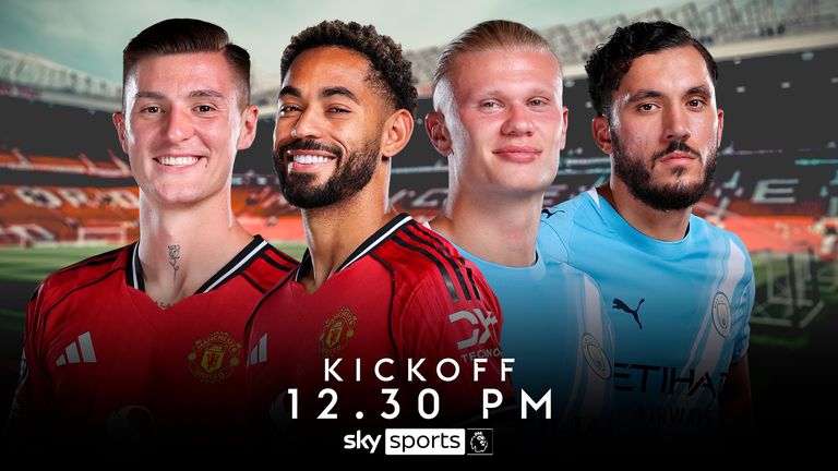 Watch the Manchester derby live on Saturday January 17, kickoff 12:30pm