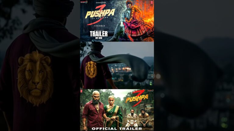 Pushpa 3 – Official Teaser Trailer | Allu Arjun | Sukumar | Pushpa 3 The Rampage | South Trailer