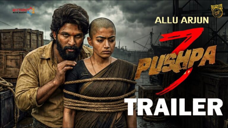 Pushpa 3 – The Rampage | Official Trailer | Allu Arjun | Sukumar | Rashmika | Fahadh New Updates