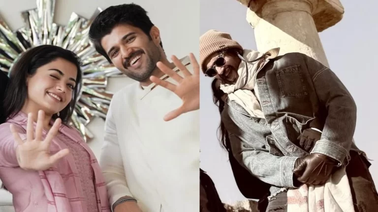 Rashmika Mandana makes sneaky cameo in Vijay Deverakonda’s New Year post, back hug moment steals hearts