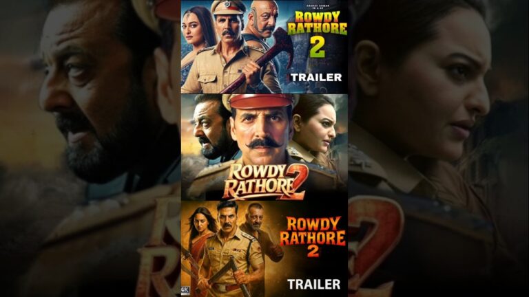 Rowdy Rathore 2: Returns – Official Trailer | Akshay Kumar | Sidharth, Sonakshi Sinha, Prabhu | 2026