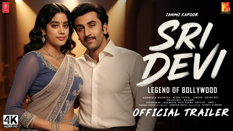 SRIDEVI – Official Trailer | Jhanvi Kapoor | Ranbir Kapoor | Jhanvi Kapoor as Sri Devi | In 2025