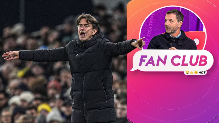 Tim Sherwood discusses whether Thomas Frank could be at risk if Spurs lose to West Ham United on Saturday, following a damaging FA Cup defeat to Aston Villa.